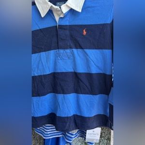 Ralph Lauren boys long sleeve polo size 5 NWT